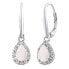 EUREKA silver jewelry set with Rose - earrings and pendant JJJ1393SRO