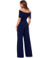 Фото #2 товара Women's Off-The-Shoulder Jumpsuit