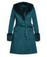 Фото #2 товара Plus Size Make Me Blush Coat