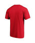 Men's Red Minnesota Twins Heart and Soul T-shirt
