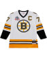 ფოტო #4 პროდუქტის Men's Ray Bourque White Boston Bruins Captain Patch 1989/90 Blue Line Player Jersey