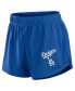 Women's Royal Los Angeles Dodgers Mesh Shorts