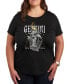 ფოტო #1 პროდუქტის Gemini Bats Plus Size Graphic T-Shirt