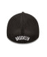 ფოტო #5 პროდუქტის Men's Charcoal, Black Brooklyn Nets Camo 39THIRTY Flex Hat