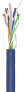 Wentronic CAT 6A Network Cable - U/UTP - blue - 50 m - 50 m - Cat6a - U/UTP (UTP)