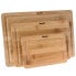 Фото #1 товара Разделочные доски BlauKe® Набор из 3-х разнообразных деревянных досок из бамбука