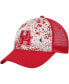 ფოტო #1 პროდუქტის Men's Gray, Red Houston Cougars Love Fern Trucker Snapback Hat