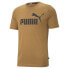 Фото #1 товара Puma Ess Logo Crew Neck Short Sleeve T-Shirt Mens Size S Casual Tops 58666796