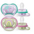 PHILIPS AVENT Ultra Air x2 Girl Pacifiers