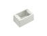 Panduit Pan-Way 1 Gang Power Rated Surface Mounting Box JBP1DWH