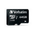 Фото #6 товара Verbatim Premium - 64 GB - MicroSDXC - Class 10 - 70 MB/s - Black