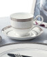 Odessa Platinum Set of 4 Saucers, Service For 4