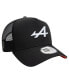 Men's Black Alpine Endurance Logo Trucker Adjustable Hat