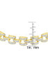 ფოტო #3 პროდუქტის Diamond Accent Panther Link Bracelet in Silver Plate or Gold Plate