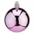 Set of Christmas balls Pink Plastic 6 x 7 x 6 cm (12 Units)