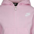 Фото #5 товара NIKE KIDS Club Fleece High Low full zip sweatshirt