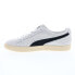 Puma Clyde Hairy Suede 39311501 Mens Gray Suede Lifestyle Sneakers Shoes