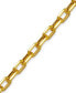 ფოტო #3 პროდუქტის Paperclip Link Chain Bracelet in 14k Gold 7-1/2"