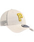 Фото #2 товара Men's Stone Pittsburgh Pirates Game Day 9TWENTY Adjustable Trucker Hat