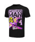Фото #4 товара Men's Black 50th Anniversary of Hip Hop Method Man Washed Graphic T-shirt
