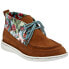 Фото #3 товара Justin Boots Breezy Floral Moc Toe Booties Womens Brown, Multi Casual Boots JL12