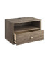 Фото #1 товара Floating Nightstand with Open Shelf