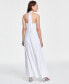 ფოტო #2 პროდუქტის Women's Linen Halter Maxi Dress, Created for Macy's