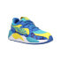 Фото #2 товара Puma RsX Brain Freeze Lace Up Toddler Boys Blue Sneakers Casual Shoes 38521502