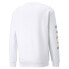 Фото #2 товара Puma Essential Logo Repeat Graphic Crew Neck Sweatshirt Mens White 67399002