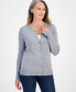 ფოტო #3 პროდუქტის Women's Button-Up Cardigan, PP-4X, Created for Macy's