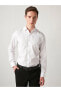 Фото #2 товара Рубашка узкого кроя LC WAIKIKI Slim Fit с длинными рукавами из габардина