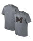 ფოტო #1 პროდუქტის Big Boys Heather Charcoal Michigan Wolverines Very Metal T-shirt