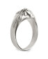 ფოტო #2 პროდუქტის Stainless Steel Antiqued and Polished Lion Head Ring