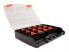 Delock 18418 - Storage box - Black - Orange - Rectangular - Plastic - Monochromatic - 255 mm