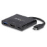 StarTech.com USB-C Multiport Adapter with HDMI - USB 3.0 Port - 60W PD - Black - Wired - USB 3.2 Gen 1 (3.1 Gen 1) Type-C - Black - 5 Gbit/s - 4096 x 2160 pixels - Plastic