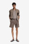 Фото #1 товара Relaxed Fit Dressy Linen Shorts