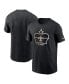Фото #1 товара Men's Black New Orleans Saints Essential Local Phrase T-shirt