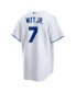 Фото #3 товара Men's Bobby Witt Jr. White Kansas City Royals Home Replica Player Jersey