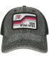 Фото #3 товара Men's Black Utah Utes Sun & Bars Dashboard Trucker Snapback Hat