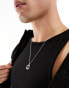 Icon Brand stainless steel hyalus pendant necklace in silver