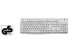 Фото #2 товара Logitech Keyboard K120 for Business - Full-size (100%) - Wired - USB - QWERTZ - White