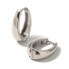 Stylish oval earrings made of steel VAAJDE2309071S