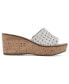 Фото #2 товара Women's Charges Platform Slide Wedge Sandals