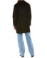 Фото #3 товара Cinzia Rocca Icons Wool & Cashmere-Blend Coat Women's Black 8