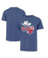 Фото #1 товара Men's Royal Texas Rangers 2023 World Series Champions Local Playoff Franklin T-shirt
