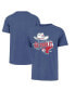 ფოტო #1 პროდუქტის Men's Royal Texas Rangers 2023 World Series Champions Local Playoff Franklin T-shirt