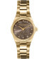 ფოტო #1 პროდუქტის Women's Sports Luxe Hexa Mini Gold-Tone Stainless Steel Bracelet Watch 28mm