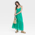 Фото #2 товара Women's Maxi Sundress - Universal Thread Green XS