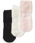 ფოტო #1 პროდუქტის Women's 3-Pk. Reverse Terry Low-Cut Socks