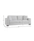 Фото #4 товара White Label Palmer 90" Sofa